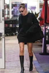 Hailey Rhode Bieber at Sushi Park in West Hollywood 11/29/2023