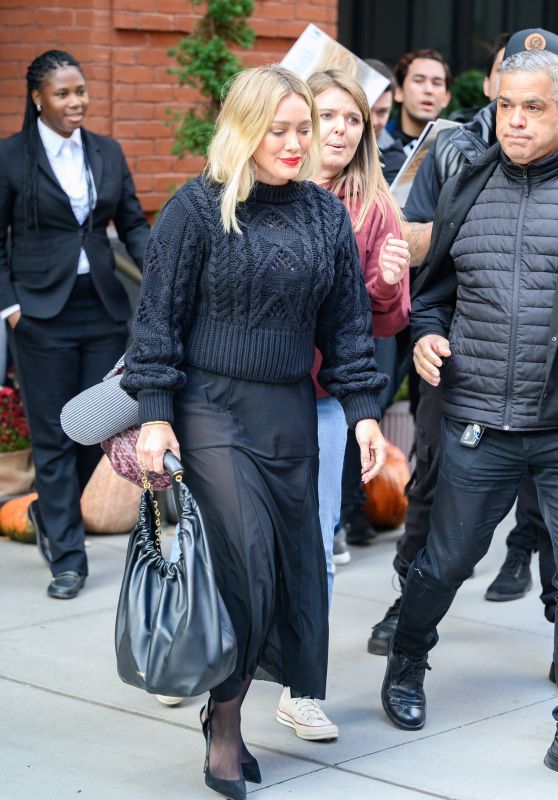 Hilary Duff - Out in New York 11/09/2023