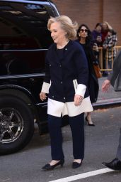 Hillary Clinton - Leaving the Studios of The View Show in NYC 08/11/2023