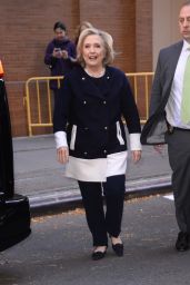 Hillary Clinton - Leaving the Studios of The View Show in NYC 08/11/2023