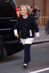 Hillary Clinton - Leaving the Studios of The View Show in NYC 08/11/2023