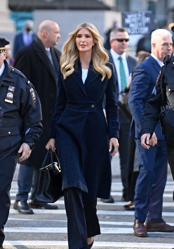 Ivanka Trump - Arrives to Supreme Court in Manhattan 11/08/2023