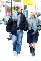 Jenna Lyons and Fiance Cass Bird - Out in Soho, New York 10/31/2023