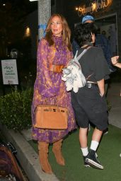 Jennifer Lopez at The Ivy in LA 11/18/2023