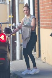 Jennifer Lopez - Leaving the Gym in Los Angeles 11/07/2023