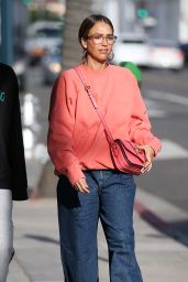Jessica Alba Shopping in Beverly Hills 11/26/2023