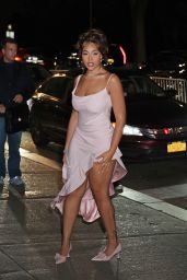 Jordyn Woods – Arrives at the 2023 CFDA Fashion Awards in NYC 11/06/2023