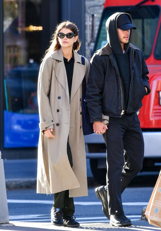 Kaia Gerber and Austin Butler - Out in New York City 11/18/2023
