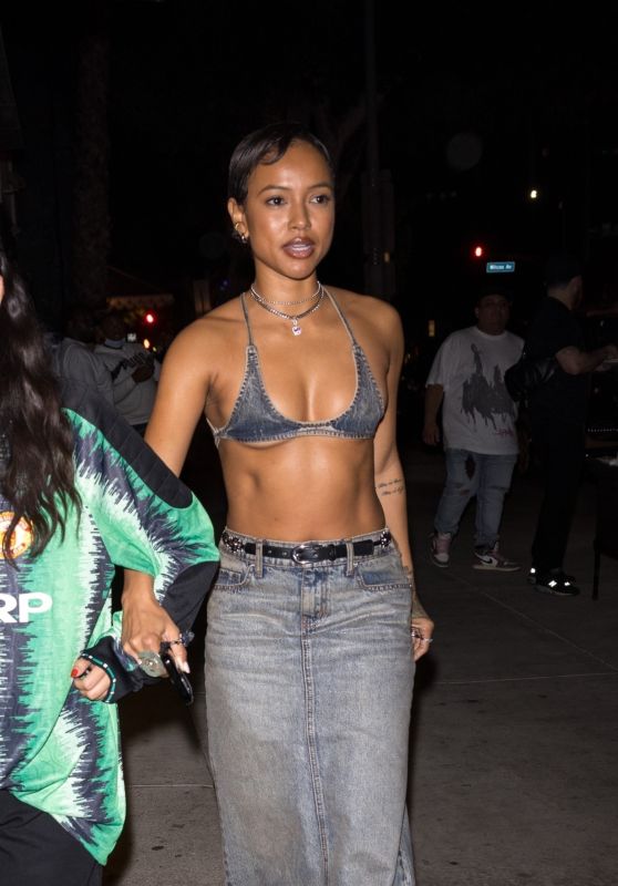 Karrueche Tran at Travis Scott’s Concert After Party in Hollywood 11/05/2023