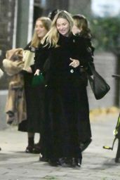 Kate Moss, Lila Moss and Juliette Larthe - Out in London 11/22/2023