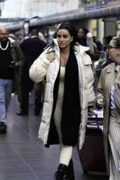 Katie Price Arriving into Manchester Piccadilly 11/07/2023