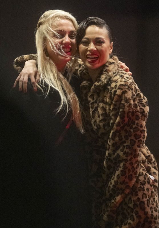 Katya Jones and Amiee Fuller at the Strictly Come Dancing Afterparty in Blackpool 11/18/2023