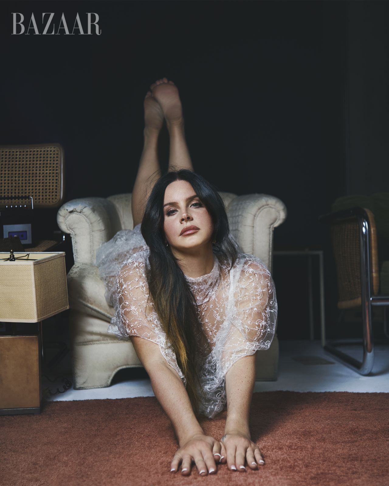 Lana Del Rey Photo Shoot for Harper's Bazaar Magazine's The Art Issue