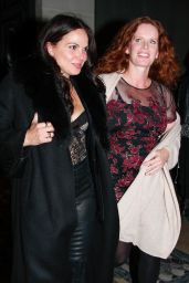 Lana Parrilla and Rebecca Mader - Leaving Costes Hotel in Paris 11/13/2023