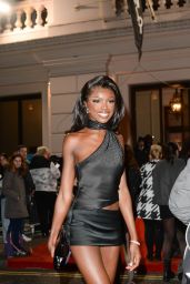 Leomie Anderson – Arriving at GQ Men of The Year Awards in London 11/15/2023