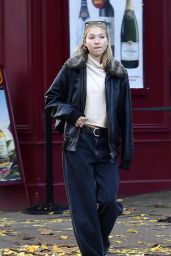 Lila Moss Street Style - North London 11/23/2023
