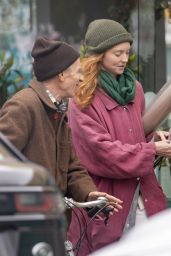 Lily Cole - Out in Notting Hill 11/22/2023