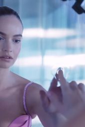 Lily James - Versace Bright Crystal Advert October 2023 (more photos)