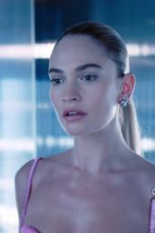 Lily James - Versace Bright Crystal Advert October 2023 (more photos)