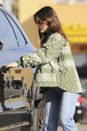 Lucy Hale at a Gas Station in LA 11/26/2023
