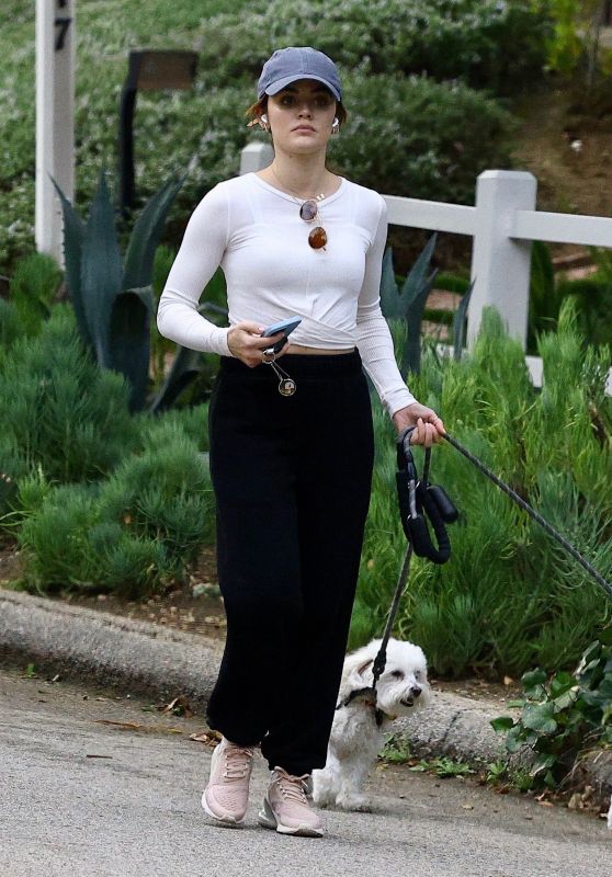 Lucy Hale - Out For a Hike in Studio City 11/18/2023