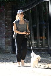 Lucy Hale - Walking Her Dogs in LA 11/21/2023