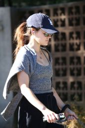 Lucy Hale - Walking Her Dogs in LA 11/21/2023