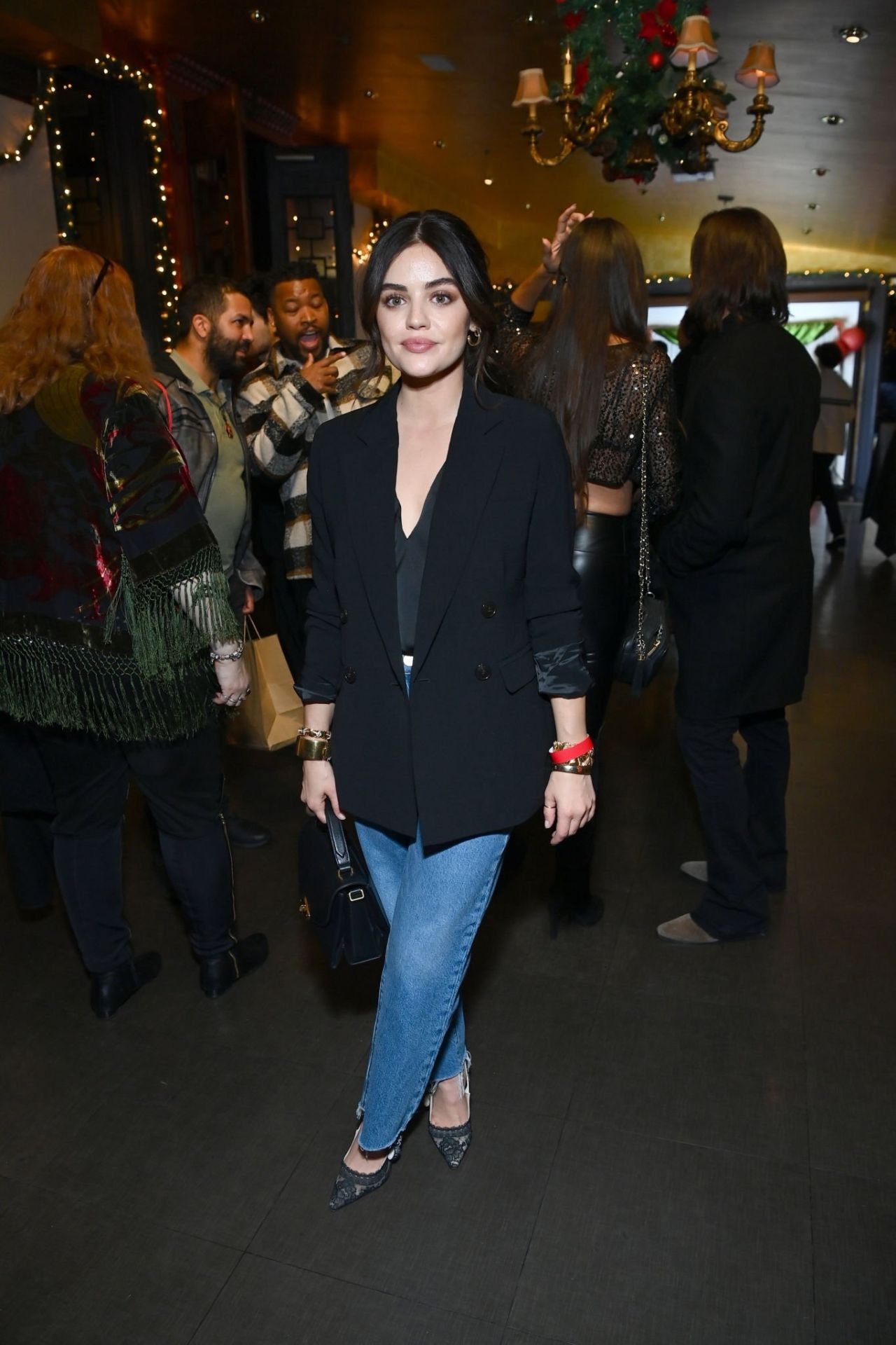 Lucy Hale - Winter Wonderland Toys For Tots Charity Event in Los