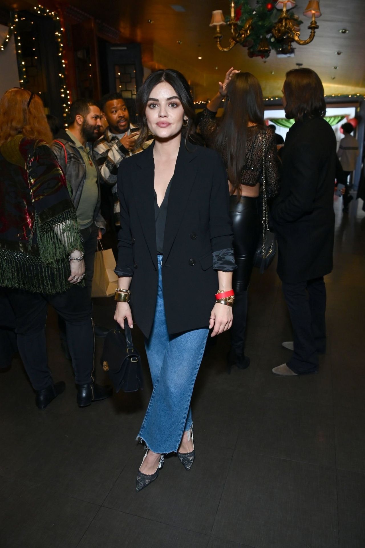 Lucy Hale - Winter Wonderland Toys For Tots Charity Event in Los