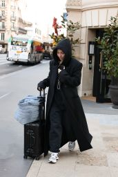 Madelyn Cline - Leaving Her Hotel in Paris 11/26/2023
