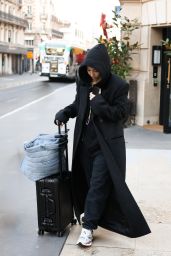 Madelyn Cline - Leaving Her Hotel in Paris 11/26/2023