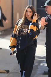 Madison Beer - Outside Jimmy Kimmel Live! in Hollywood 10/31/2023