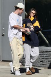 Madison Beer With Boyfriend After Jimmy Kimmel Show 11/01/2023