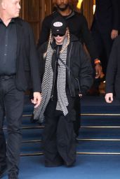 Madonna Leaving the Ritz Hotel in Paris 11/13/2023