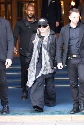 Madonna Leaving the Ritz Hotel in Paris 11/13/2023
