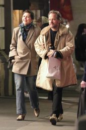 Maggie Gyllenhaal and Peter Sarsgaard Stroll in NYC 11/18/2023
