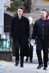 Margaret Qualley and Husband Jack Antonoff stroll in New York 11/20/2023