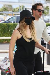 Margot Robbie and Tom Ackerley at the Airport in Brisbane 11/05/2023