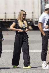 Margot Robbie Street Style - With Her Husband in Perth 11/06/2023