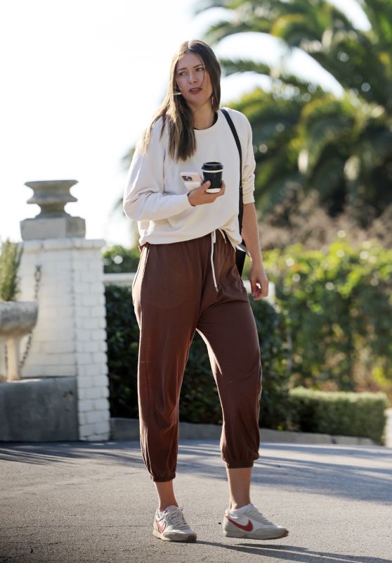 Maria Sharapova in Casual Outfit in Santa Barbara 11/03/2023