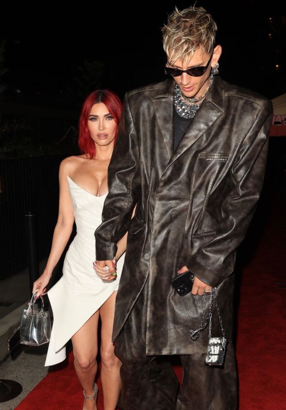 Megan Fox and MGK at the GQ Party at Chateau Marmont in Los Angeles 11/16/2023