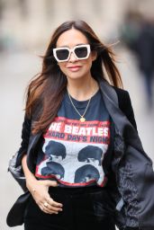 Myleene Klass - Out at Smooth Radio in London 11/21/2023