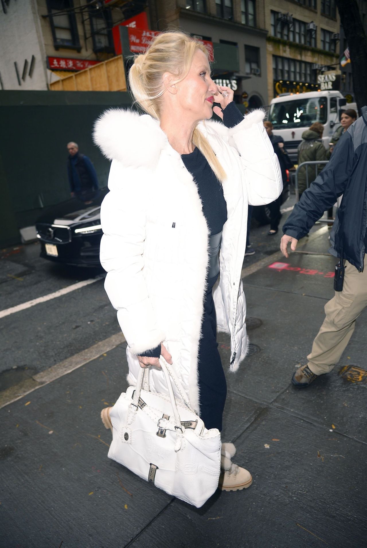 Nicollette Sheridan Arriving at NBC Studios in New York 11/22/2023