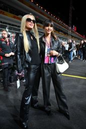 Nina Dobrev at the F1 Grand Prix of Las Vegas 11/18/2023