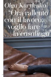 Olga Kurylenko - Io Donna del Corriere della Sera 11/18/2023 Issue