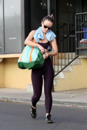 Olivia Wilde - Leaving Her Workout in Los Angeles 11/01/2023