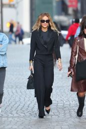 Rita Ora - Heads to an Office Building in Lower Manhattan 11/16/2023