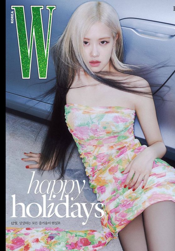 Rosé (Blackpink) - W Magazine Korea Holidays 2023