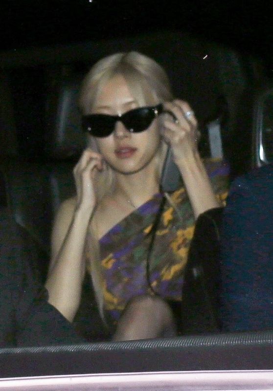 Rosé – Gucci After Party at Chateau Marmont in Los Angeles 11/04/2023