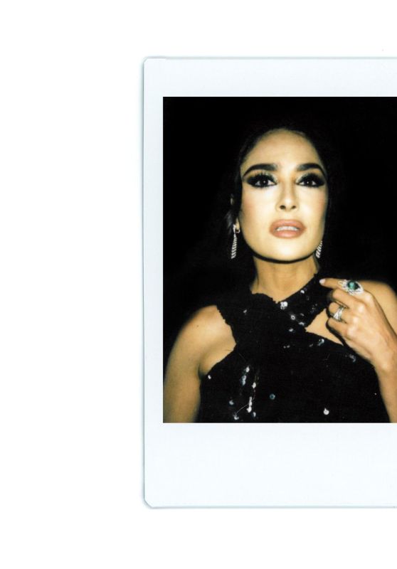 Salma Hayek – Harper’s Bazaar Baby2Baby Gala Polaroids November 2023